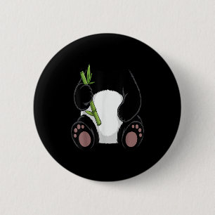 Badge Rond 5 Cm Chemise Panda Adulte Enfants Hommes Femmes Costume