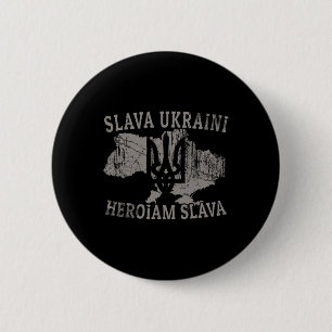 Badge Rond 5 Cm Chemise Ukraine Ukrainien Zelensky Tryzub Militair