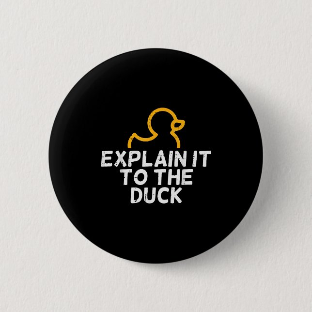 Badge Rond 5 Cm Chemises Coder Programmeur Tech Développeur Hommes (Devant)