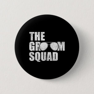 Badge Rond 5 Cm Chemises de soirée d'enterrement de vie de garçon 