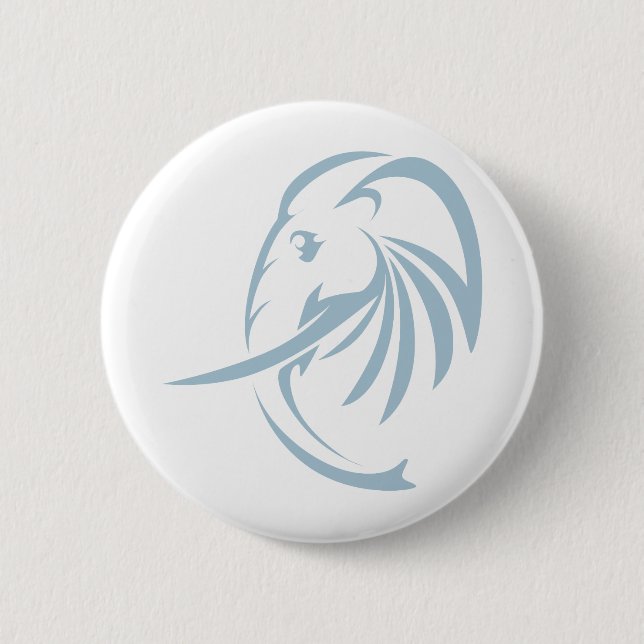 Badge Rond 5 Cm Chemises d'éléphant des chemises | d'éléphant pour (Devant)