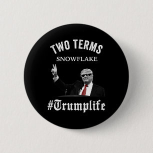 Badge Rond 5 Cm Chemises drôles d'élection pro Trump #trumplife de