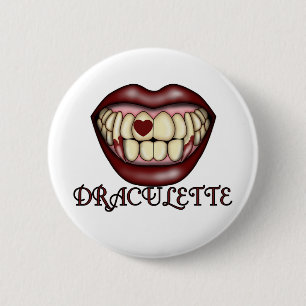 Badge Rond 5 Cm Chemises et cadeaux Draculette