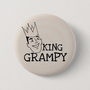 Badge Rond 5 Cm Chemises et cadeaux King Grampy