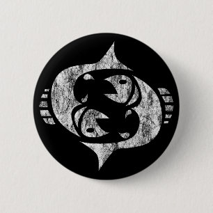 Badge Rond 5 Cm chêne