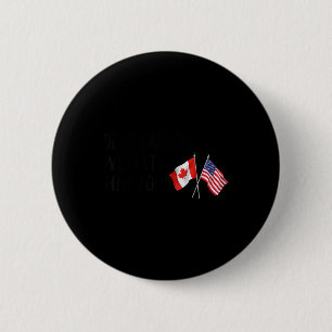 Badge Rond 5 Cm Cher Canada, Nous Le Détestons Aussi