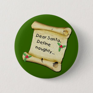Badge Rond 5 Cm Cher Père Noël… définissent le T-shirts vilai