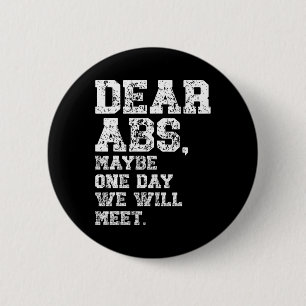 Badge Rond 5 Cm Chers Abs Peut-Être Un Te De Bodybuilding