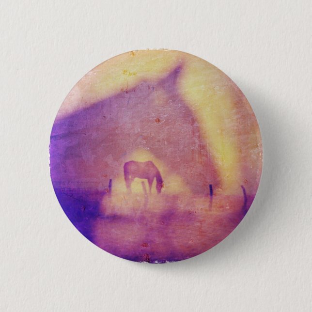 Badge Rond 5 Cm Cheval Dreams par Angelandspot (Devant)