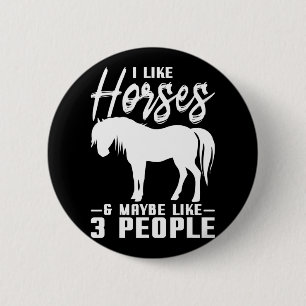 Badge Rond 5 Cm Cheval Équitation Équitation équitation Cheval Cad