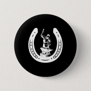 Badge Rond 5 Cm Cheval Farrier Scute Ss Cute Ss Blacksmith Horse L