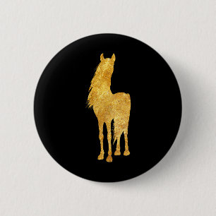 Badge Rond 5 Cm Cheval Lover Équitation équitation Anniversaire éq