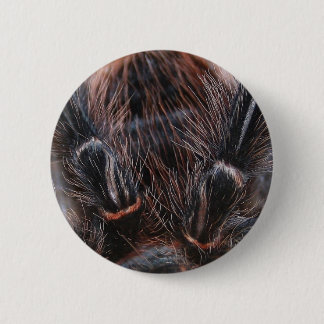Badge Rond 5 Cm cheveux d'araignée