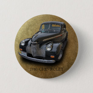 BADGE ROND 5 CM CHEVROLET 2 1940