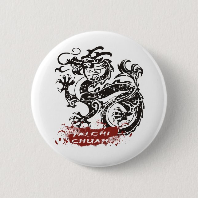 Badge Rond 5 Cm Chi Chuan de Tai (Devant)