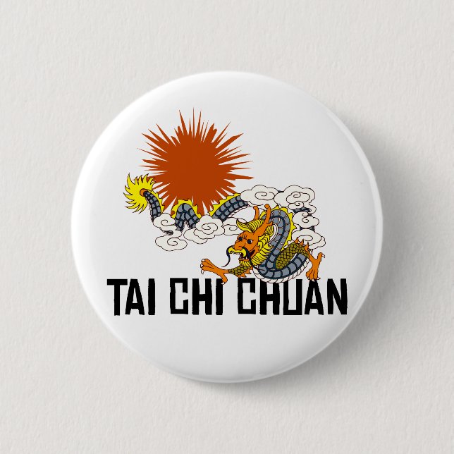 Badge Rond 5 Cm Chi Chuan de Tai (Devant)