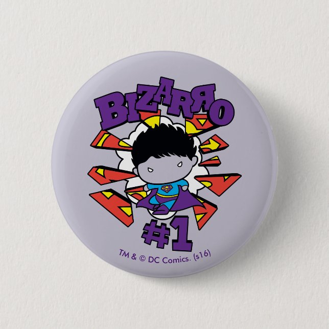 Badge Rond 5 Cm Chibi Bizarro #1 (Devant)