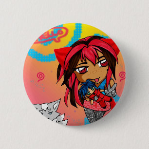 Badge Rond 5 Cm chibicandy