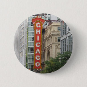 Badge Rond 5 Cm Chicago