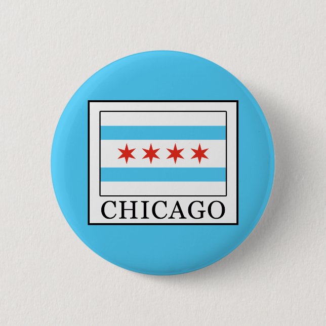 Badge Rond 5 Cm Chicago (Devant)