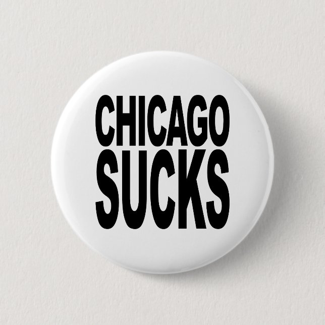 Badge Rond 5 Cm Chicago suce (Devant)