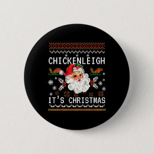 Badge Rond 5 Cm Chickenleigh C'est Noël drôle Noël Noël 9