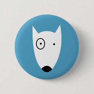 Badge Rond 5 Cm Chien