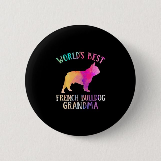 Badge Rond 5 Cm Chien (Devant)