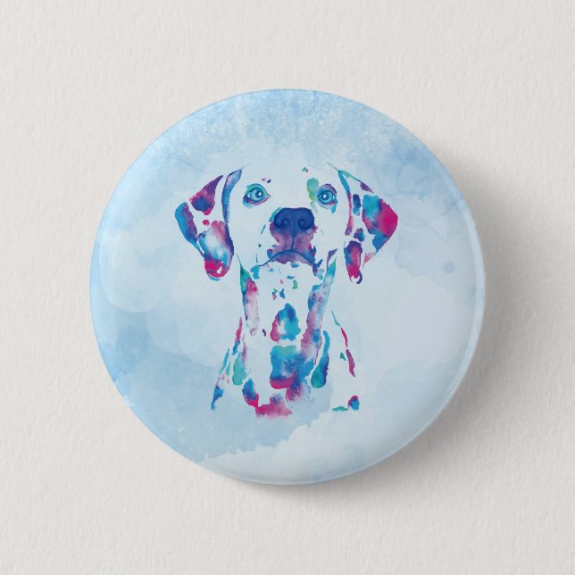 Badge Rond 5 Cm Chien (Devant)