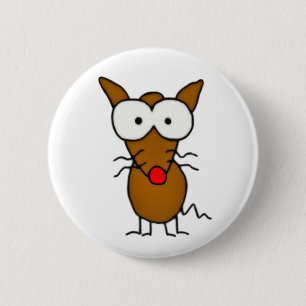 Badge Rond 5 Cm Chien de bande dessinée