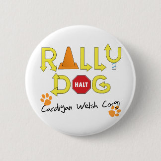 Badge Rond 5 Cm Chien de rassemblement de corgi de Gallois de
