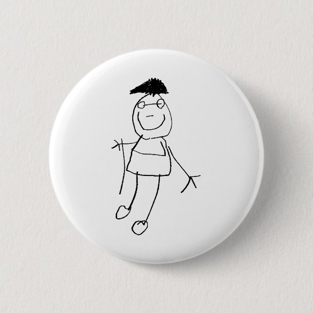 Badge Rond 5 Cm Chiffres de bâche (Devant)