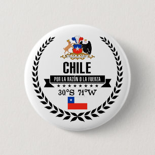Badge Rond 5 Cm Chile