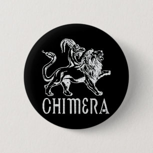 Badge Rond 5 Cm Chimère