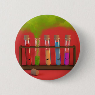Badge Rond 5 Cm Chimie mignonne