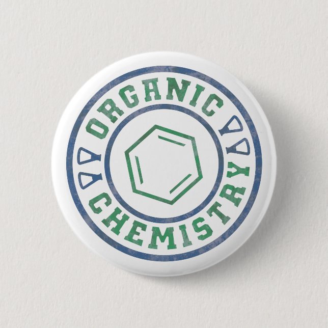 Badge Rond 5 Cm Chimie organique (Devant)
