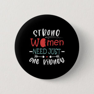 Badge Rond 5 Cm Chirurgie de transplantation Rein donneur Maladie