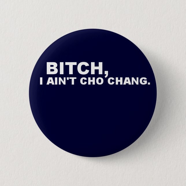 Badge Rond 5 Cm Cho Chang (Devant)