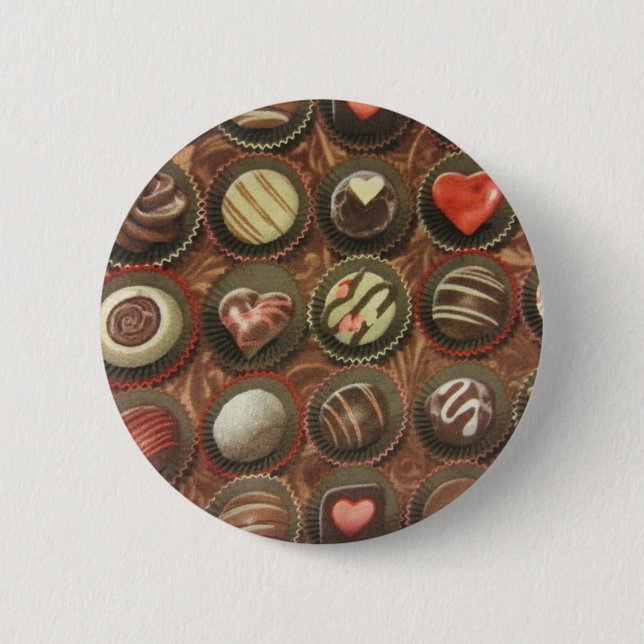 Badge Rond 5 Cm Chocolate Box (Devant)