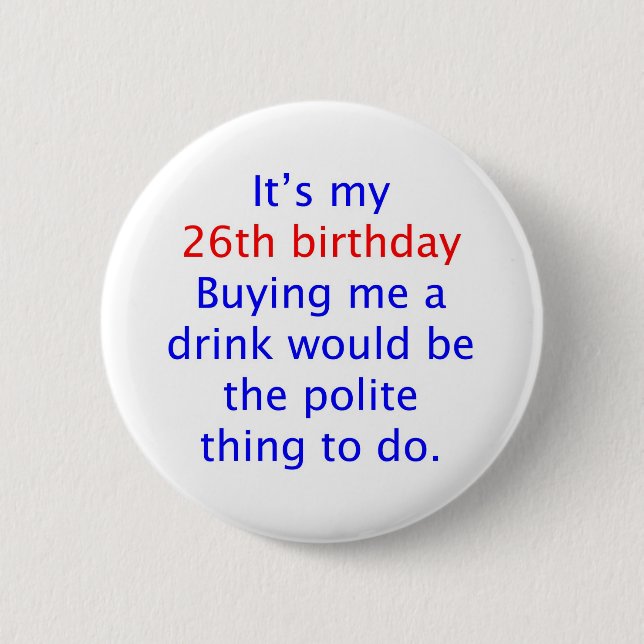 Badge Rond 5 Cm Chose 26 polie à faire (Devant)