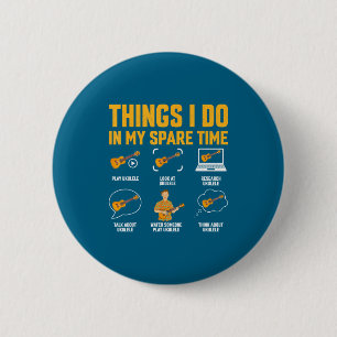 Badge Rond 5 Cm Choses minimales que je fais pendant mon temps lib