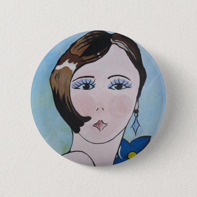 Badge Rond 5 Cm Chouchou de Deco (Devant)