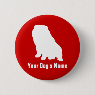 Badge Rond 5 Cm Chow Chow Chow ャ ウ ・ ャ