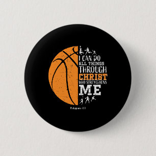 Badge Rond 5 Cm Christian Bysketbyll Hommes Garçons Enfants Cadeau