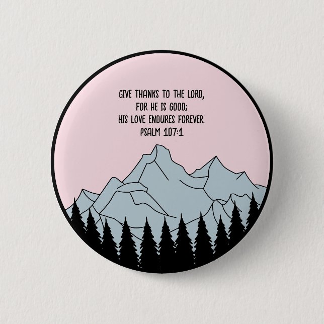 Badge Rond 5 Cm Christianisme (Devant)