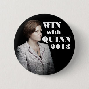 Badge Rond 5 Cm Christine Quinn pour le maire