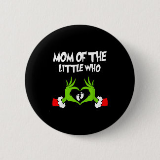 Badge Rond 5 Cm Christmas Pregnancy Announcement Funny Mom Of The 