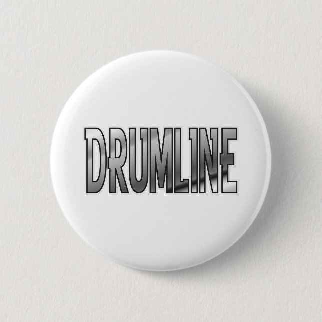 Badge Rond 5 Cm Chrome de Drumline (Devant)