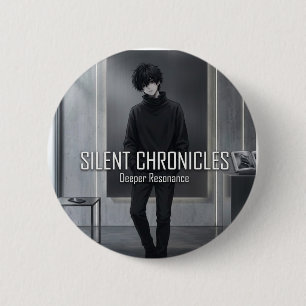 Badge Rond 5 Cm Chroniques Silencieuses Résonance Plus Profonde Es