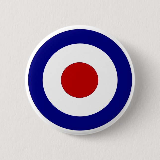 Badge Rond 5 Cm Cible de mod (Devant)